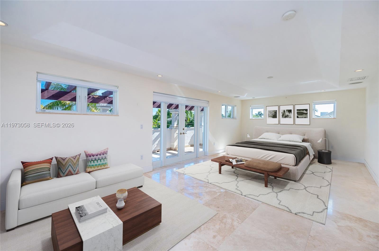 541 South Mashta Drive Key Biscayne, FL 33149 - Photo 15 of 28 a living room with furniture and a rug