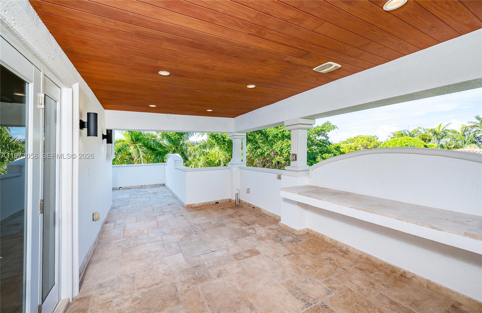 541 South Mashta Drive Key Biscayne, FL 33149 - Photo 18 of 28 a view of backyard with potted plant