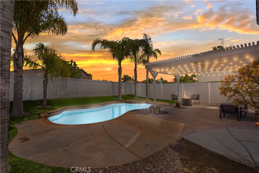 31086 Ruidosa Street Temecula, CA 92592 - Photo 1 of 1 a view of a backyard with swimming pool