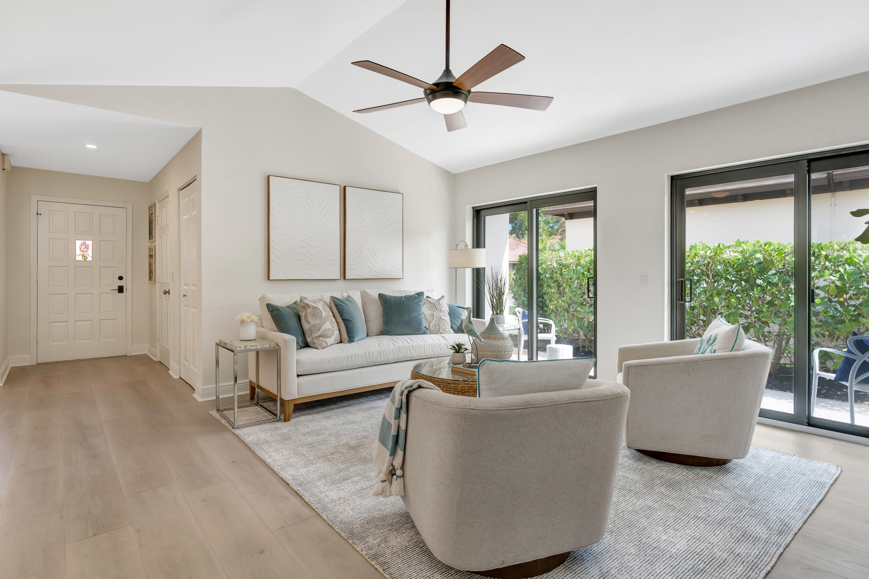 1472 Via Cameron Jupiter, FL 33477 - Photo 13 of 41 Living Space with sliders