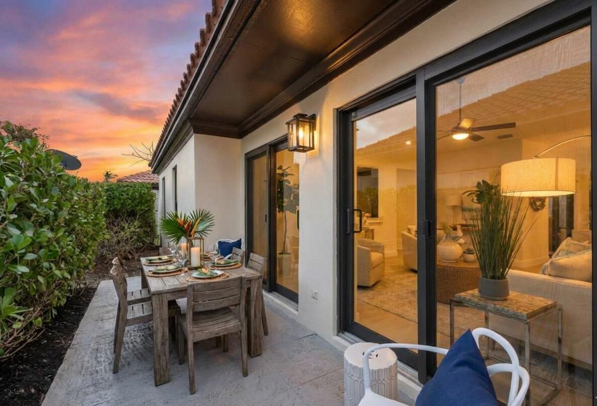 1472 Via Cameron Jupiter, FL 33477 - Photo 14 of 41 Outdoor dining area