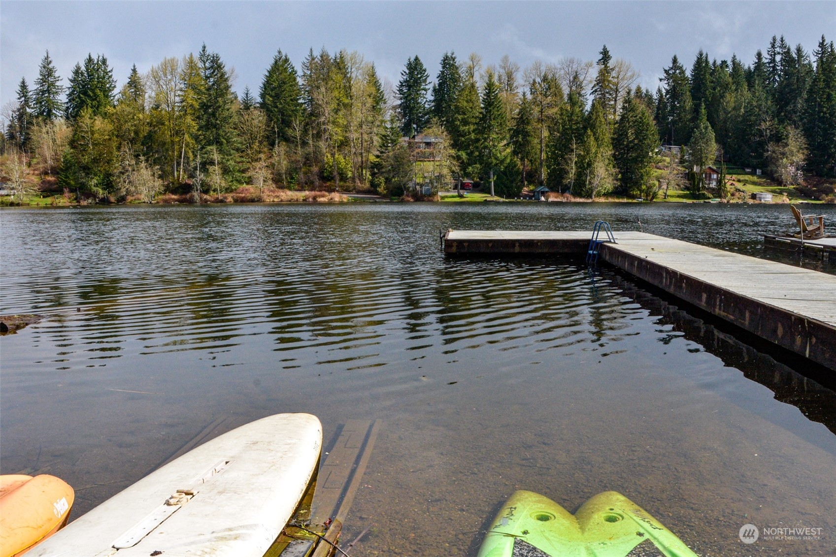 5525 Lerch Road Snohomish, WA 98290 - Photo 3 of 12 a view of a swimming pool with a lake view