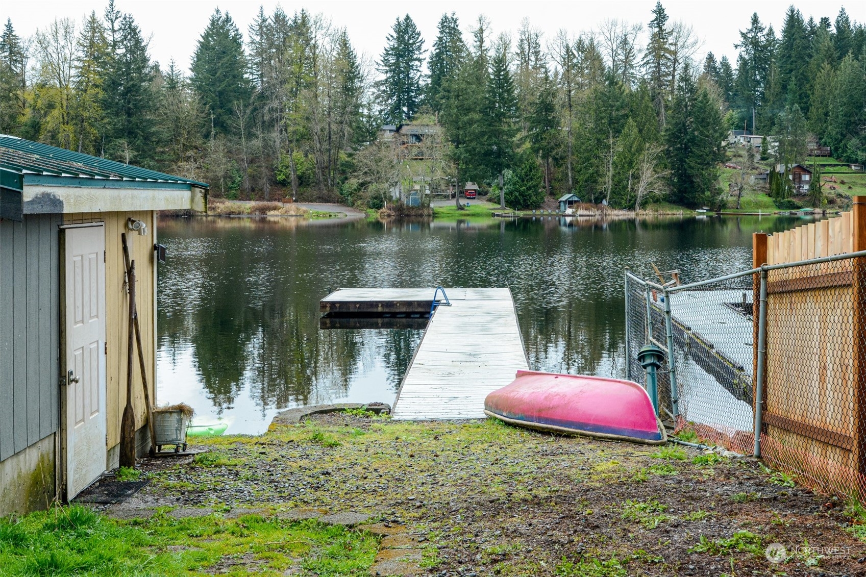 5525 Lerch Road Snohomish, WA 98290 - Photo 7 of 12 a backyard of a house with table and chairs
