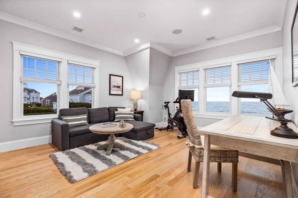 20 Collier Road Scituate, MA 02066 - Photo 21 of 42 a view of a workspace with furniture and lounge chair