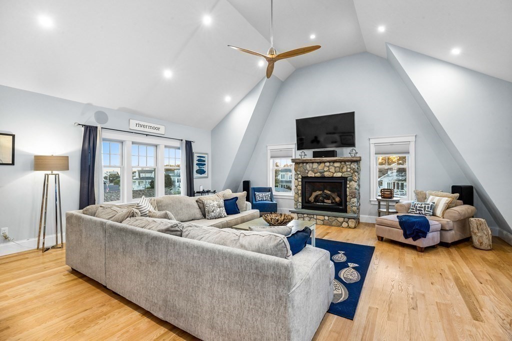 20 Collier Road Scituate, MA 02066 - Photo 26 of 42 a living room with furniture fireplace and flat screen tv