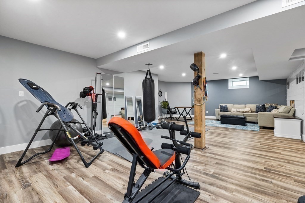 20 Collier Road Scituate, MA 02066 - Photo 36 of 42 a view of a room with gym equipment
