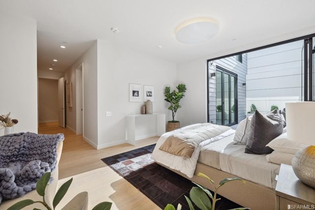 a living room with a couch and a table