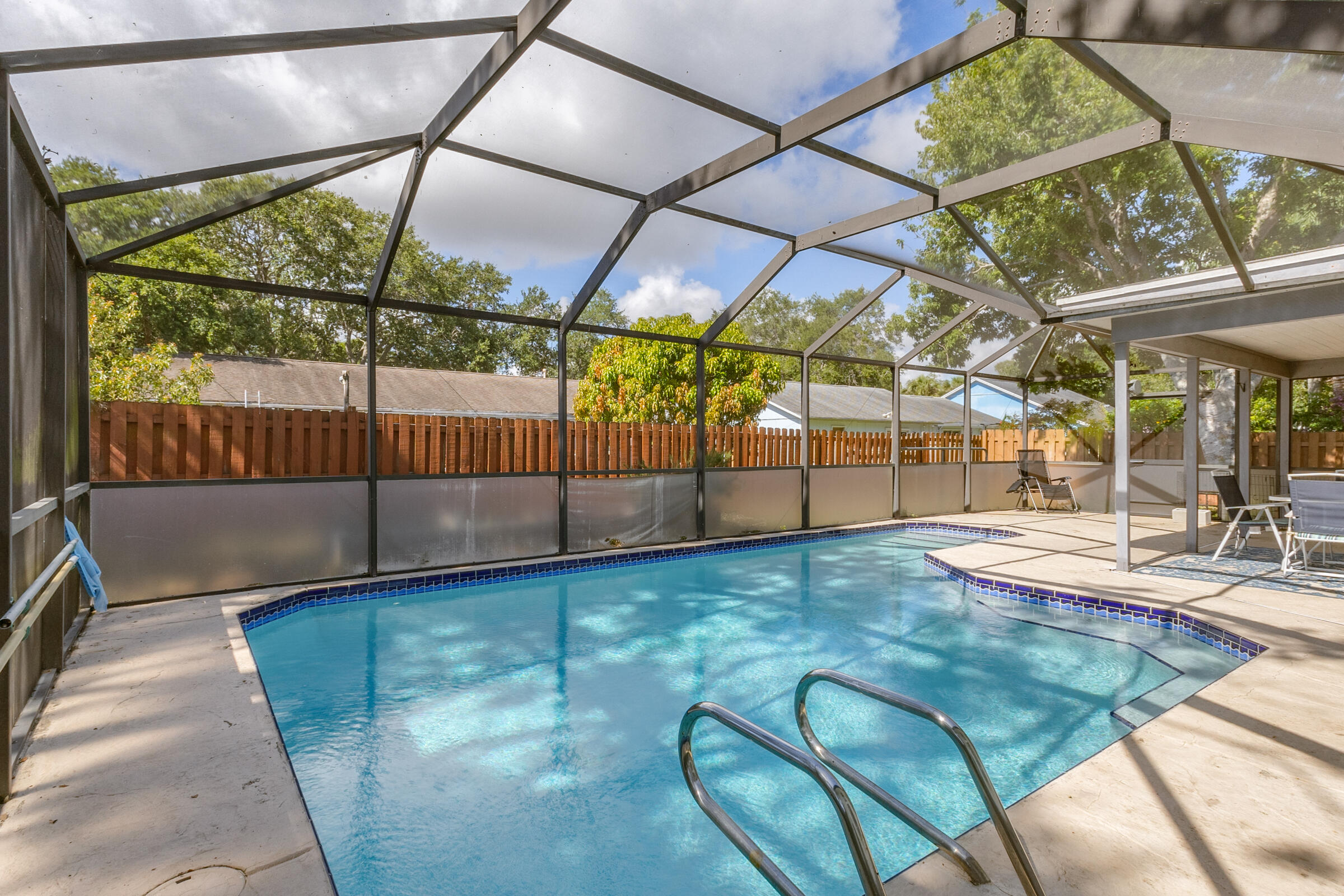 141 Crystal Lake Road Melbourne, FL 32901 - Photo 3 of 44 a view of a backyard