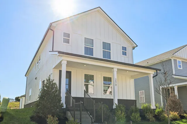 a view of a house with many windows