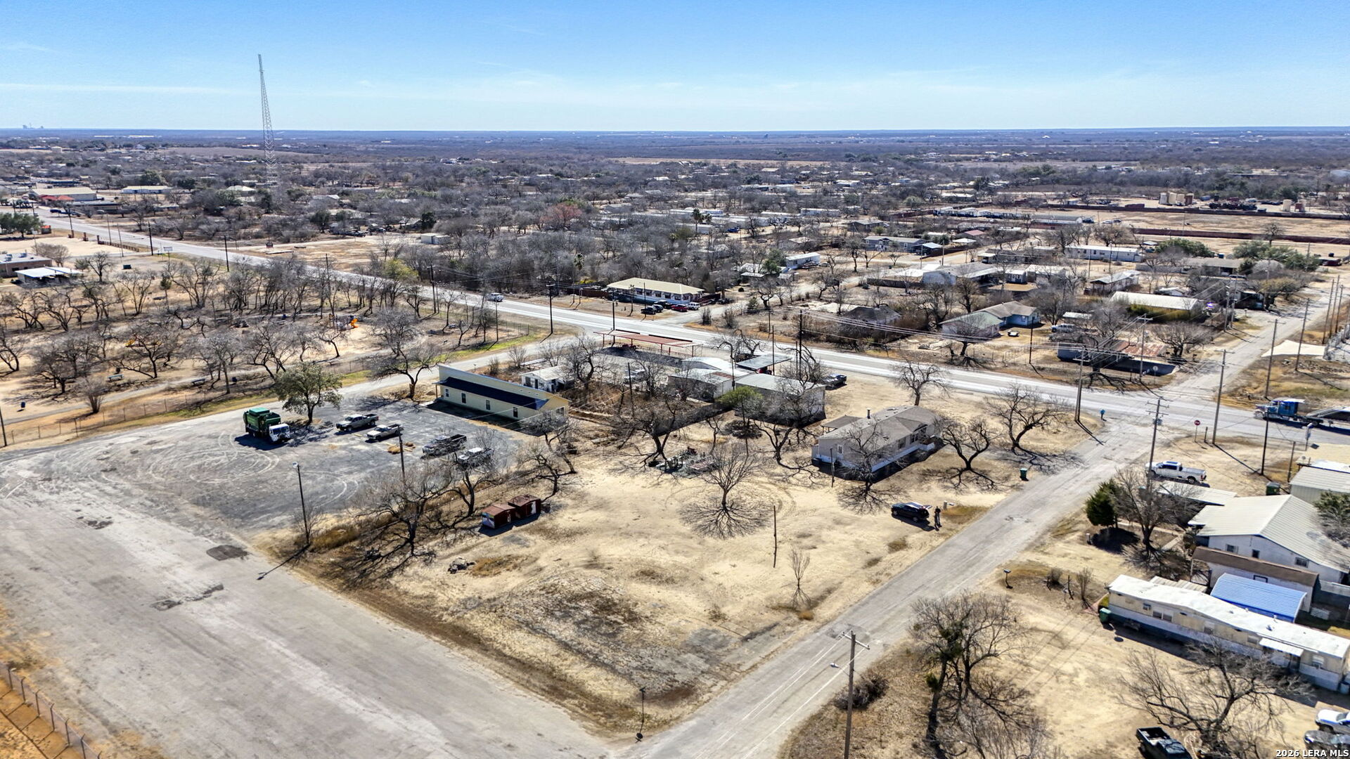 708 Mesquite Street Jourdanton, TX 78026 - Photo 34 of 49 an aerial view of a city