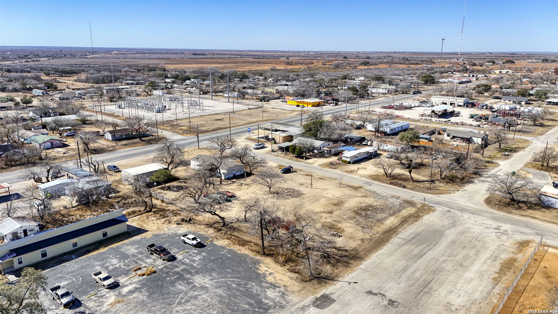 708 Mesquite Street Jourdanton, TX 78026 - Photo 46 of 49 an aerial view of multiple house