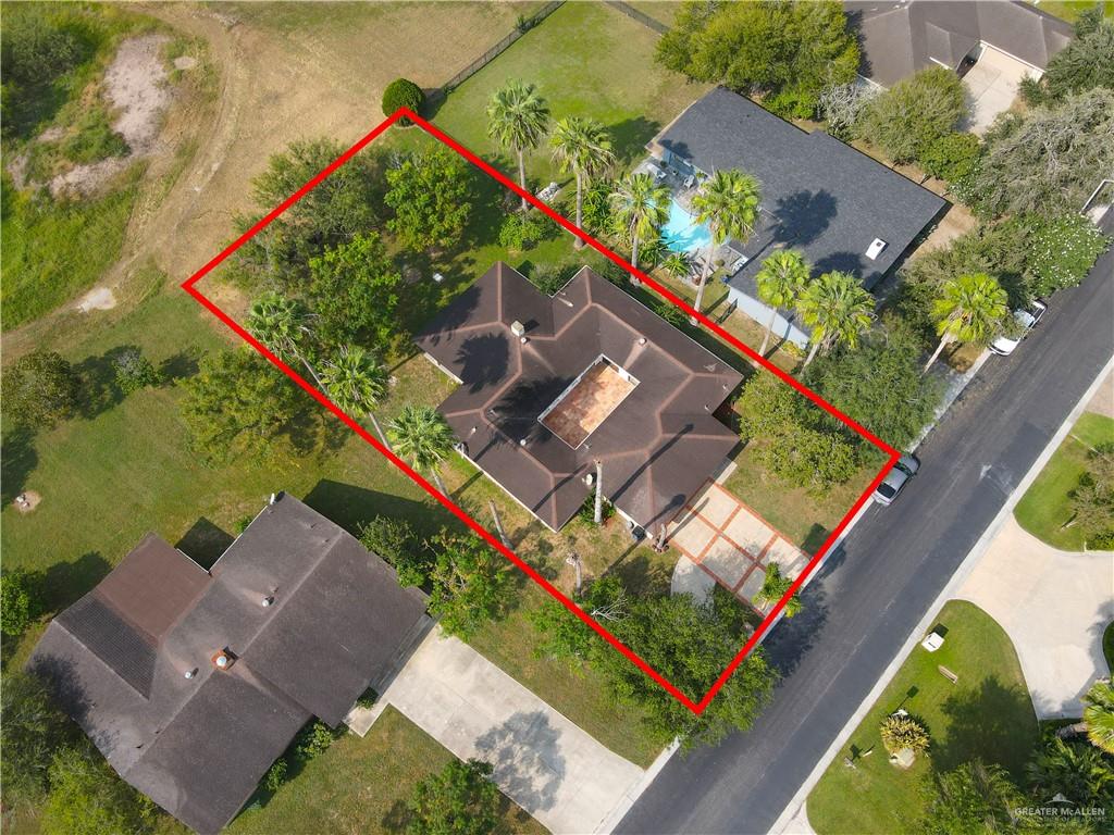 314 Santa Ana Avenue Rancho Viejo, TX 78575 - Photo 30 of 30 an aerial view of a house