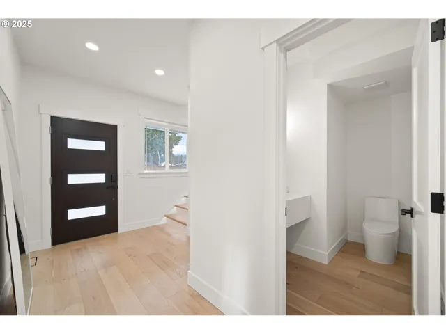 a bathroom with a toilet