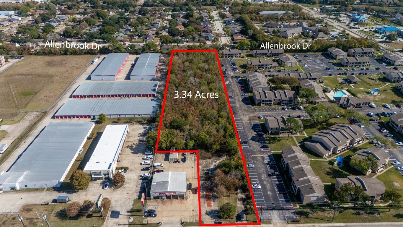 3702 Garth Road Baytown, TX 77521 - Photo 2 of 6 an aerial view of houses with outdoor space