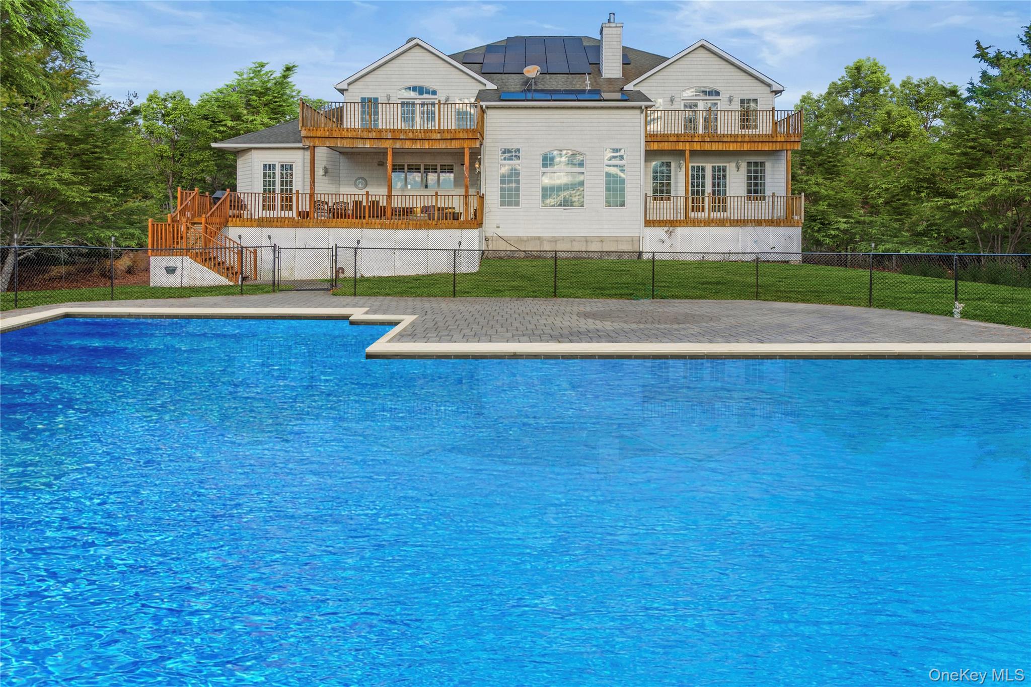 28 Old Neck Road South Center Moriches, NY 11934 - Photo 28 of 43 a front view of a house with a yard