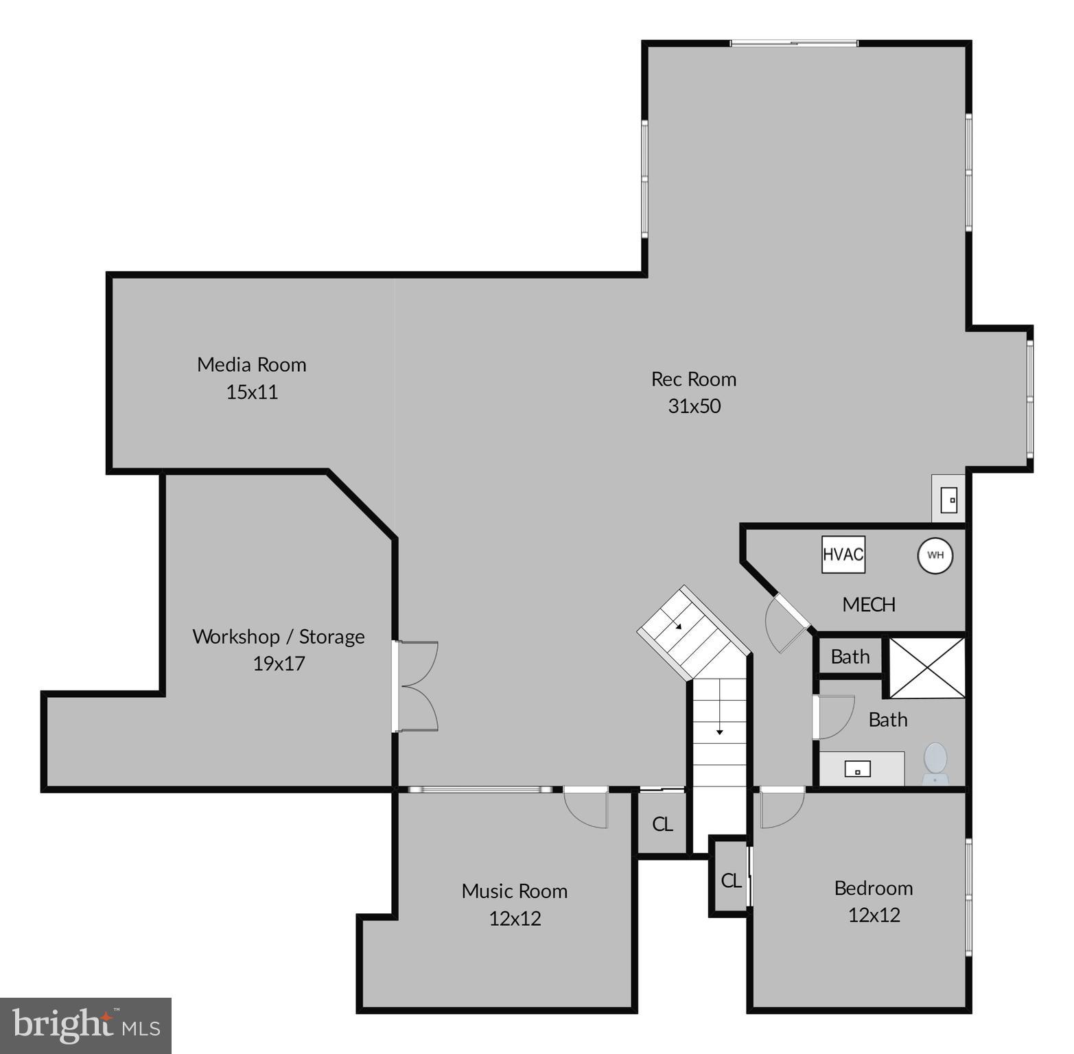 2122 South Bay Lane Reston, VA 20191 - Photo 38 of 41 Lower level is a full daylight walkout