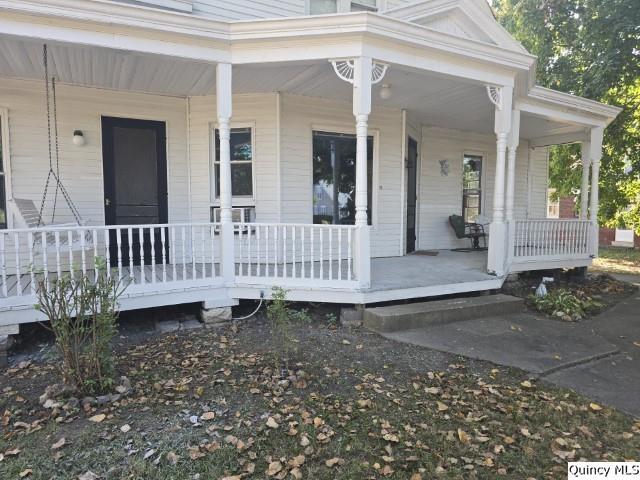 102 Center Street Augusta, IL 62311 - Photo 28 of 31 a view of a house with a yard