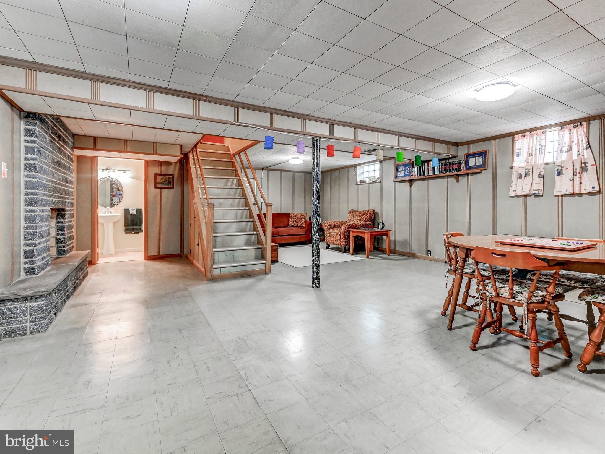 8416 Avery Road Rosedale, MD 21237 - Photo 21 of 35 Spacious basement with charming details.