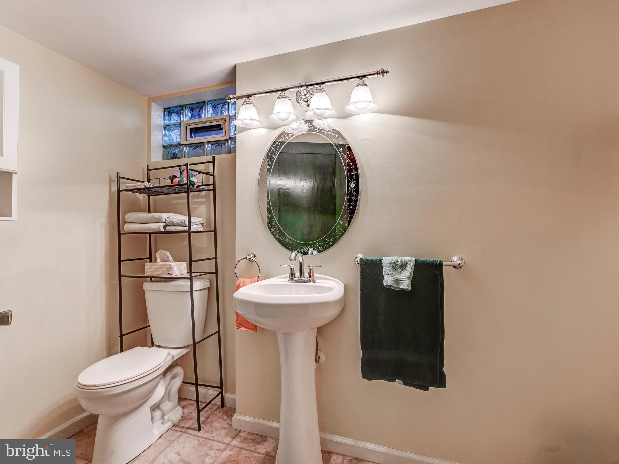 8416 Avery Road Rosedale, MD 21237 - Photo 24 of 35 Basement Powder Room w/Space for Potential Shower