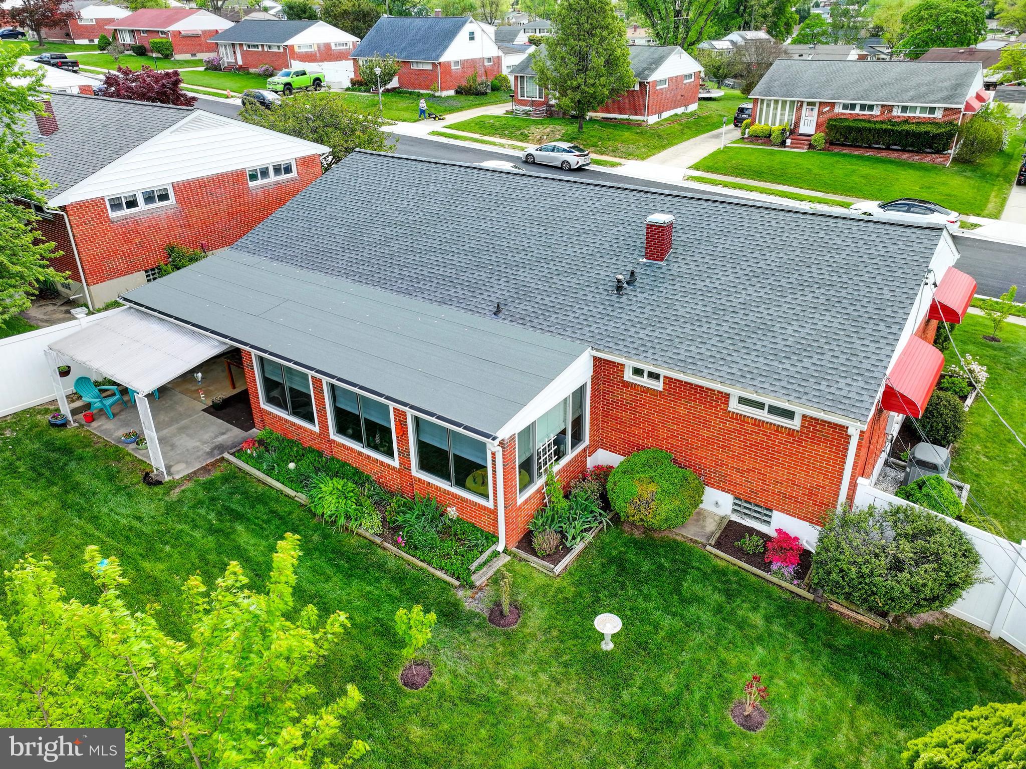 8416 Avery Road Rosedale, MD 21237 - Photo 32 of 35 Aerial - New Architectural Roof 2024