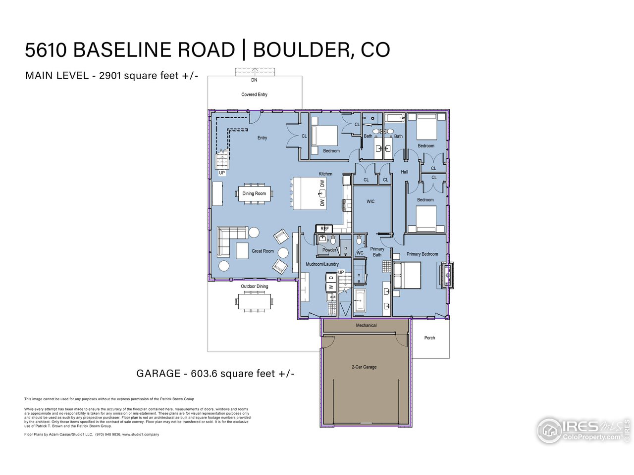 5610 Baseline Road Boulder, CO 80303 - Photo 23 of 24 Main level floor plans