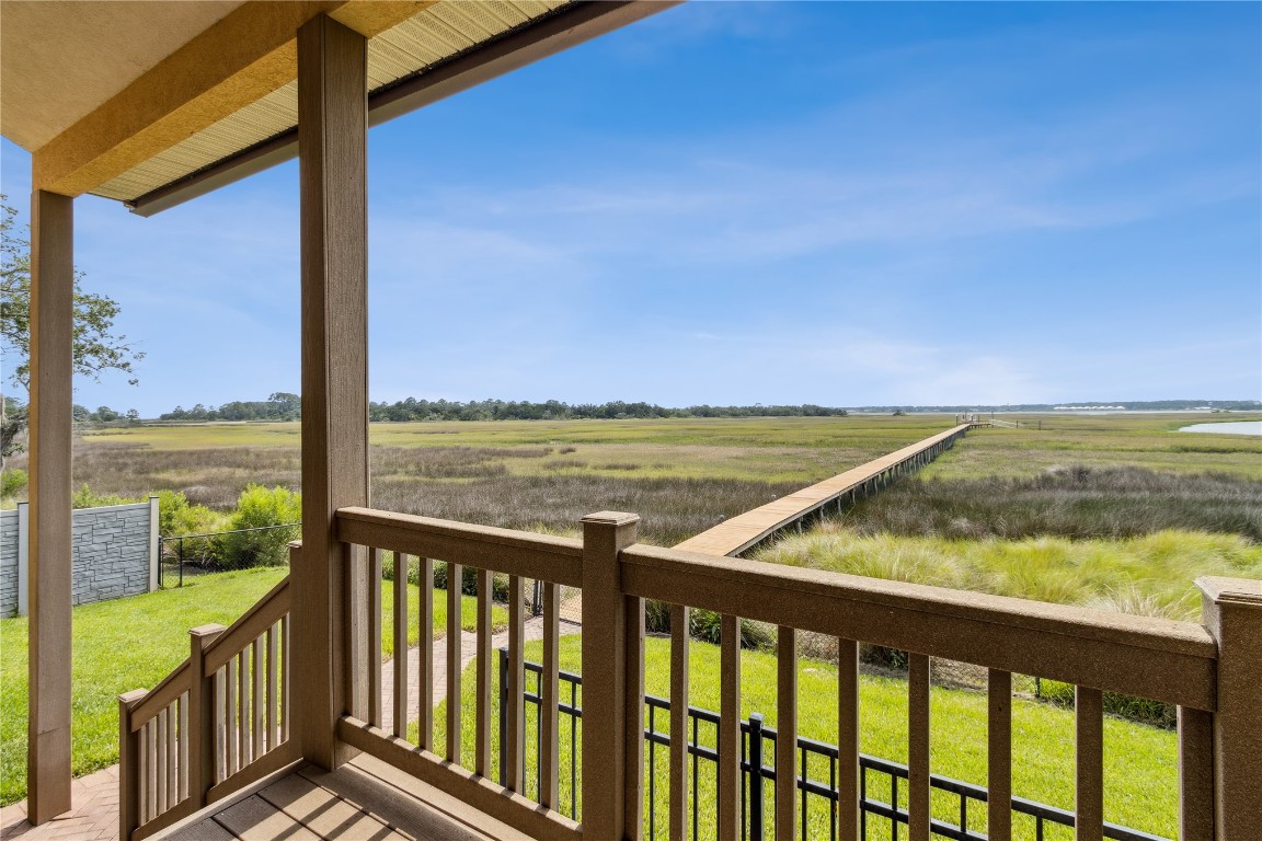 3045 Riverside Drive Fernandina Beach, FL 32034 - Photo 25 of 35 a view of ocean from a balcony