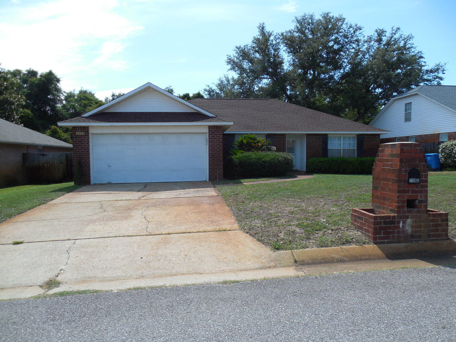 2095 Jessica Way Navarre, FL 32566 - Photo 4 of 52 front view of a house with a yard