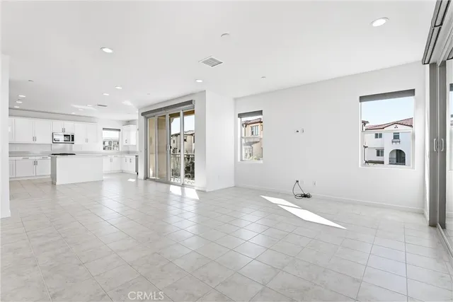 a view of staircase with white walls and white walls