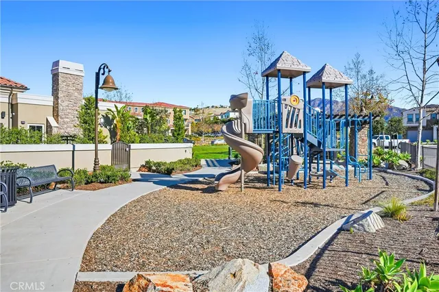 an aerial view of multiple houses