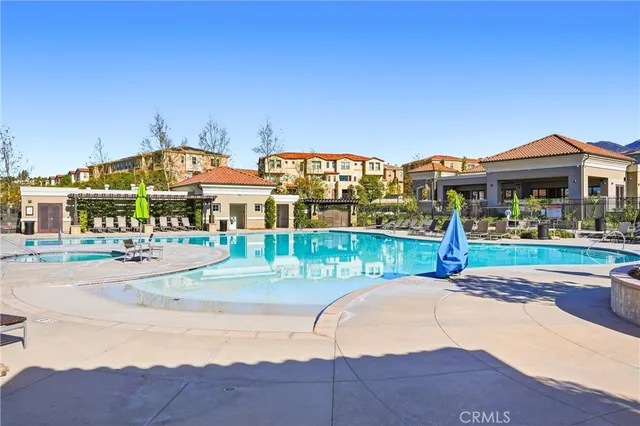 an aerial view of a house with a ocean view