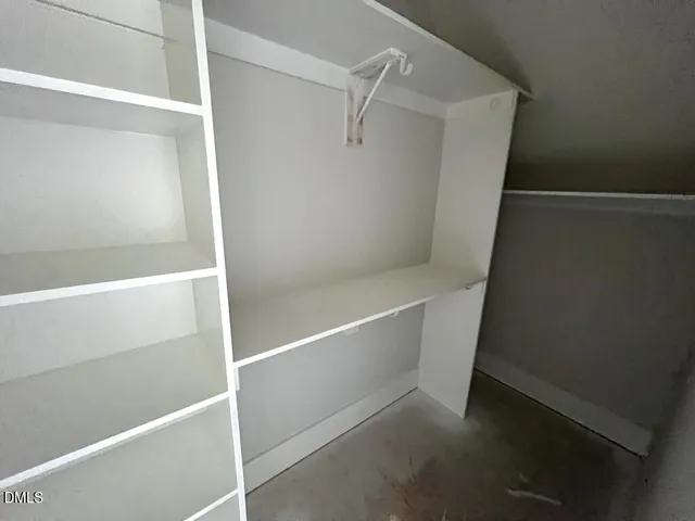 a view of walk in closet