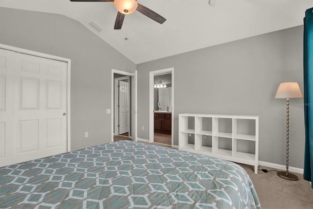 10228 Red Currant Court Riverview, FL 33578 - Photo 29 of 37 a bedroom with a large bed and closet