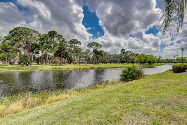an aerial view of ocean residential houses with outdoor space and swimming pool