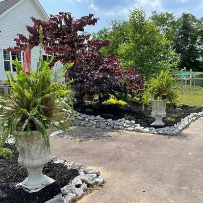 727 Philadelphia Road Lebanon, TN 37087 - Photo 54 of 67 a view of a backyard with plants and flowers