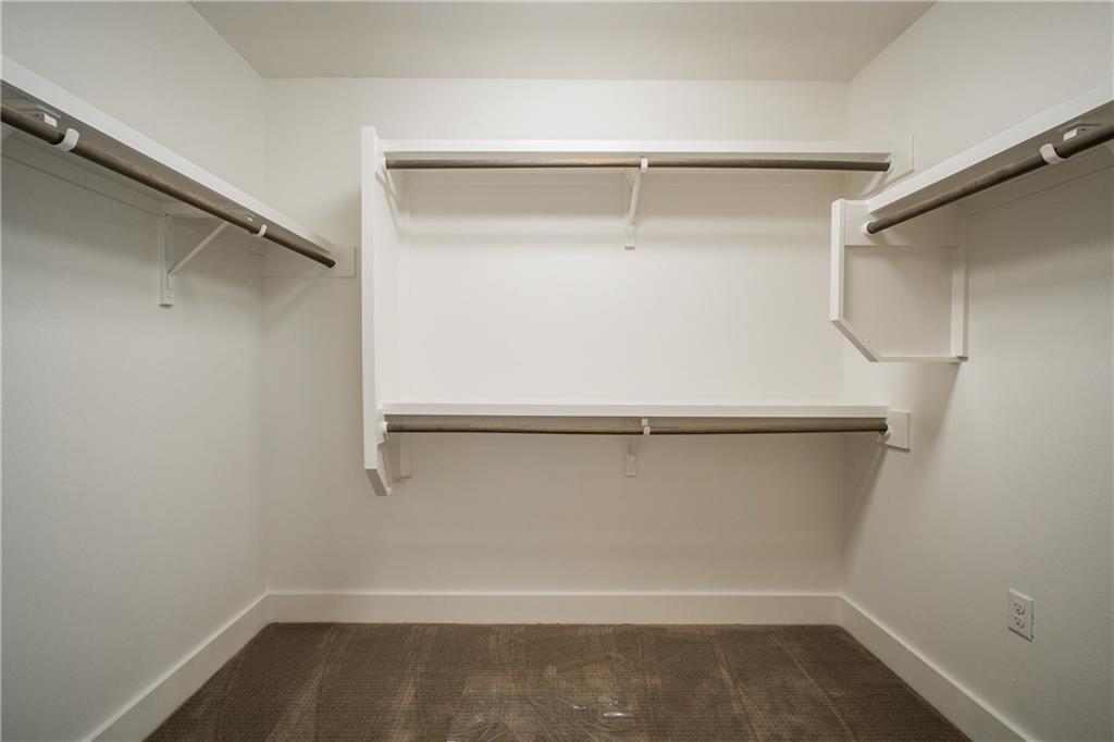 2803 Crest Avenue, Unit A Austin, TX 78702 - Photo 16 of 17 a view of an empty walk in closet
