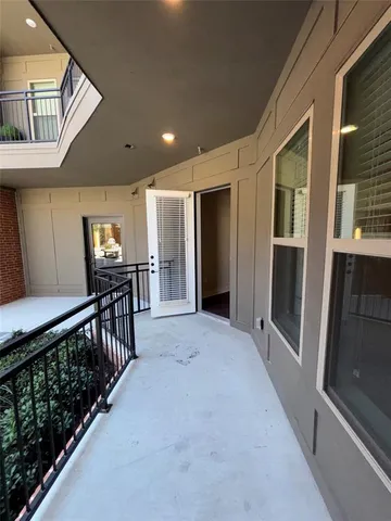 a view of hallway with stairs