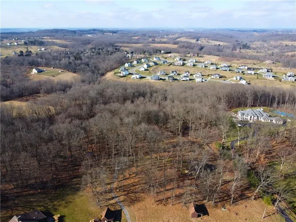 a view of city and mountain
