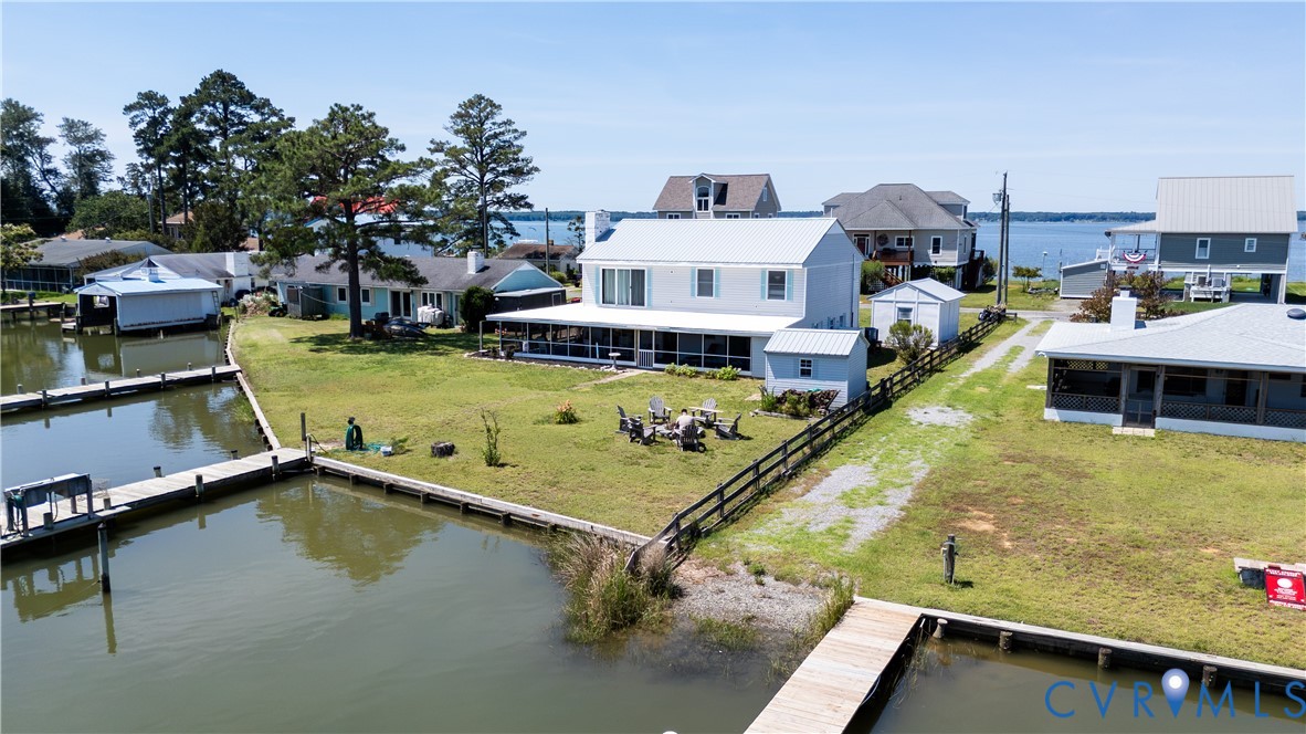 1280 Little Florida Road Farnham, VA 22460 - Photo 7 of 41 Waterfront property featuring multiple boat docks