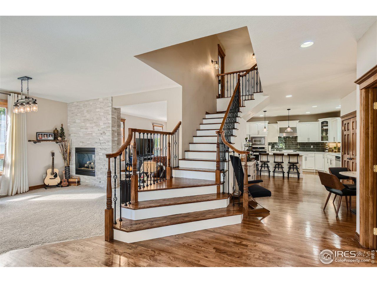 321 North Meldrum Street Fort Collins, CO 80521 - Photo 17 of 40 a view of entryway livingroom and hall