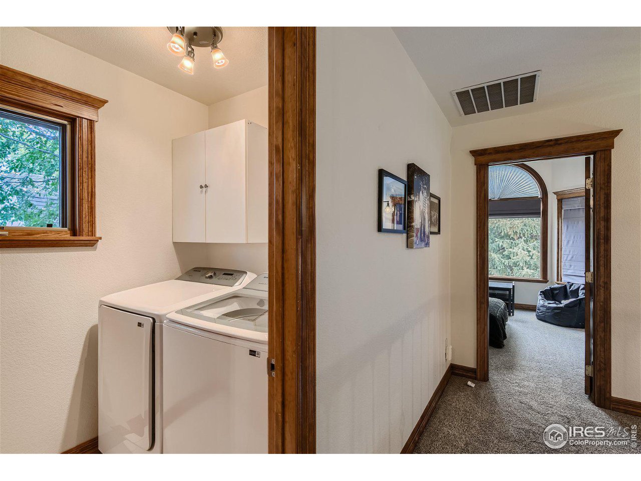 321 North Meldrum Street Fort Collins, CO 80521 - Photo 26 of 40 a view of livingroom with washer and dryer