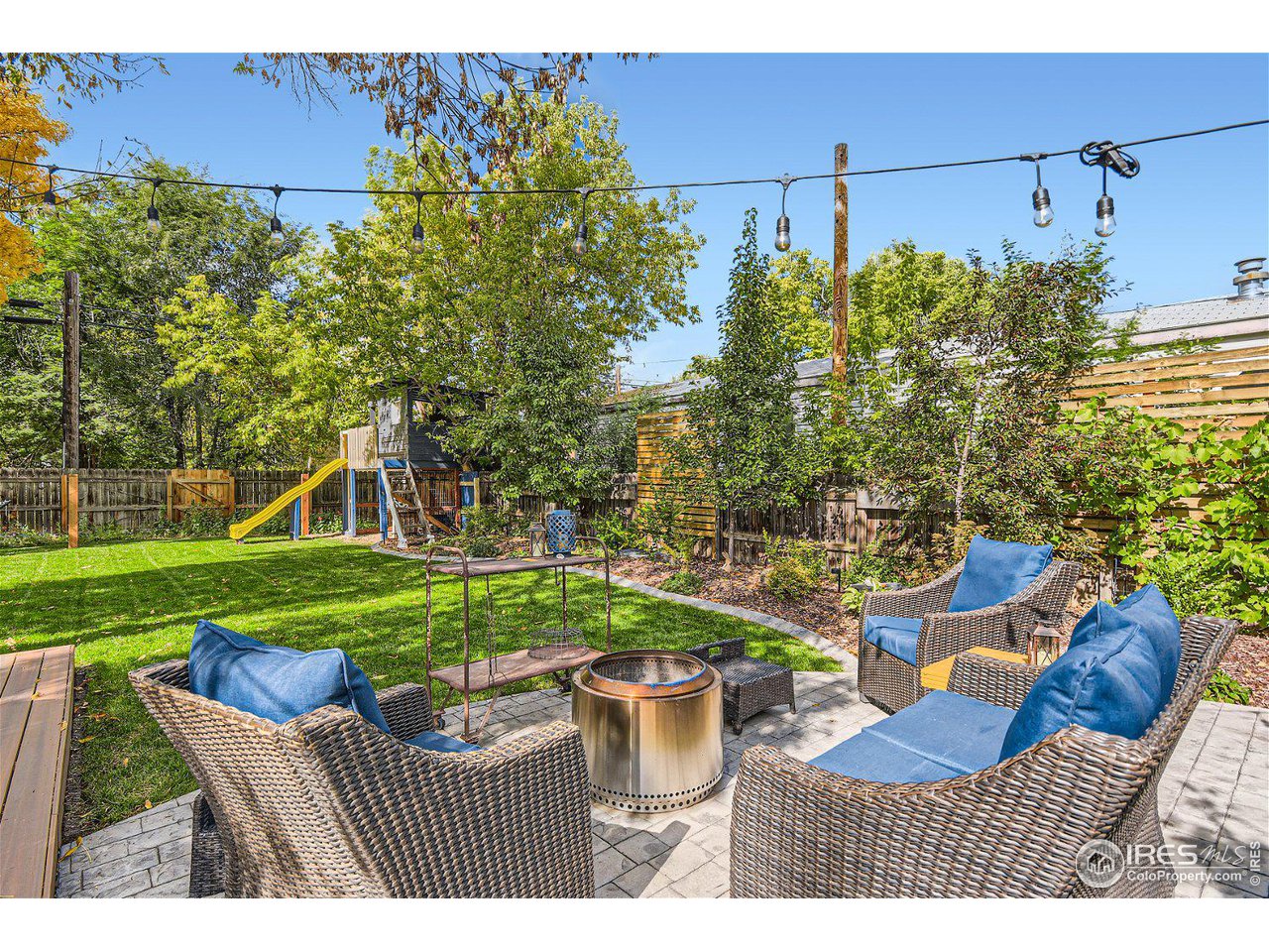 321 North Meldrum Street Fort Collins, CO 80521 - Photo 36 of 40 a view of an outdoor sitting area in a yard
