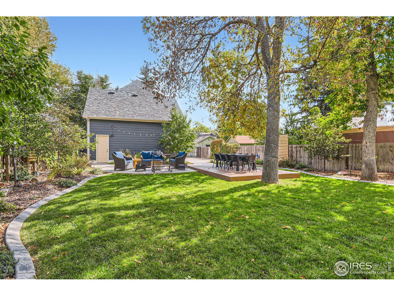 321 North Meldrum Street Fort Collins, CO 80521 - Photo 40 of 40 a view of backyard of house with green space