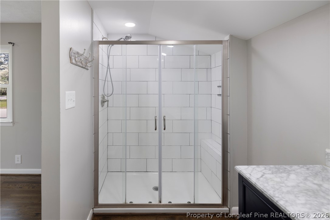4196 Cliffdale Road Fayetteville, NC 28303 - Photo 18 of 38 a bathroom with a shower
