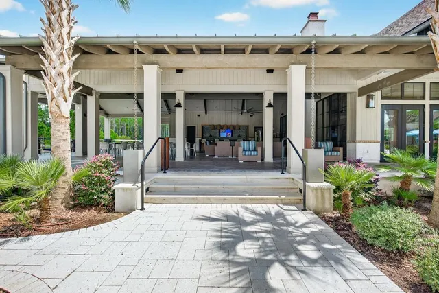 a view of outdoor space yard swimming pool and patio