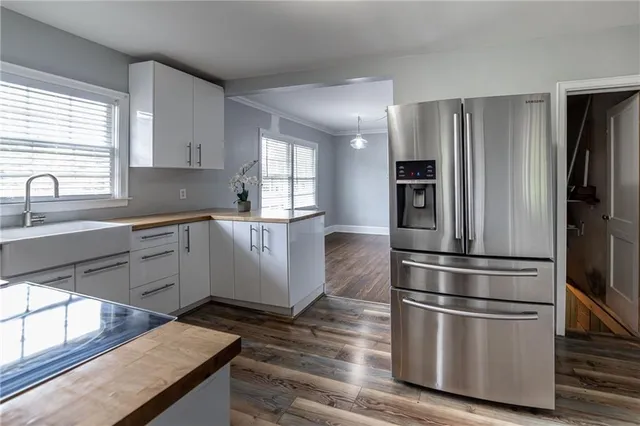 a view of storage and utility room