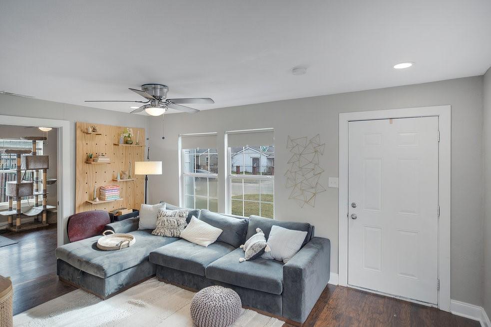 4029 Knox Street Fort Worth, TX 76119 - Photo 10 of 28 a living room with furniture and a large window
