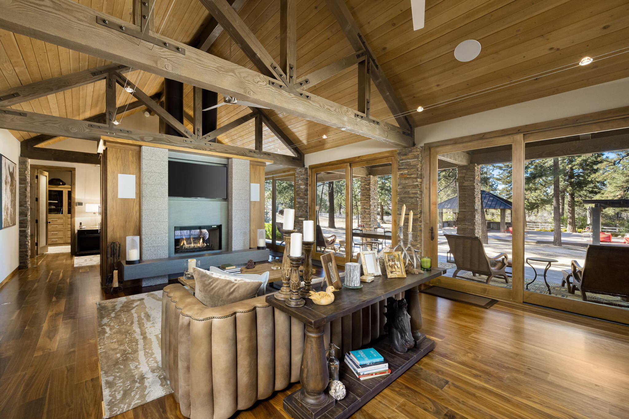 59820 Hop Patch Spring Road Mountain Center, CA 92561 - Photo 2 of 116 a very nice looking living room with furniture and a large window