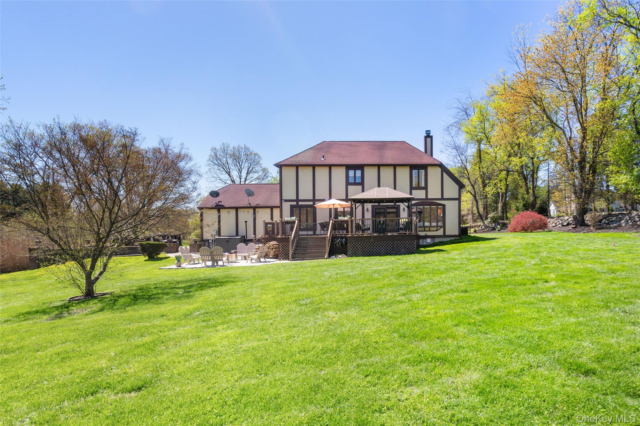 130 Cobb Road Brewster, NY 10509 - Photo 48 of 48 Rear view house/ beautifully private level backyard