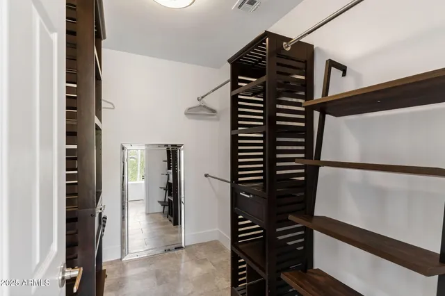 a view of a lake with a city