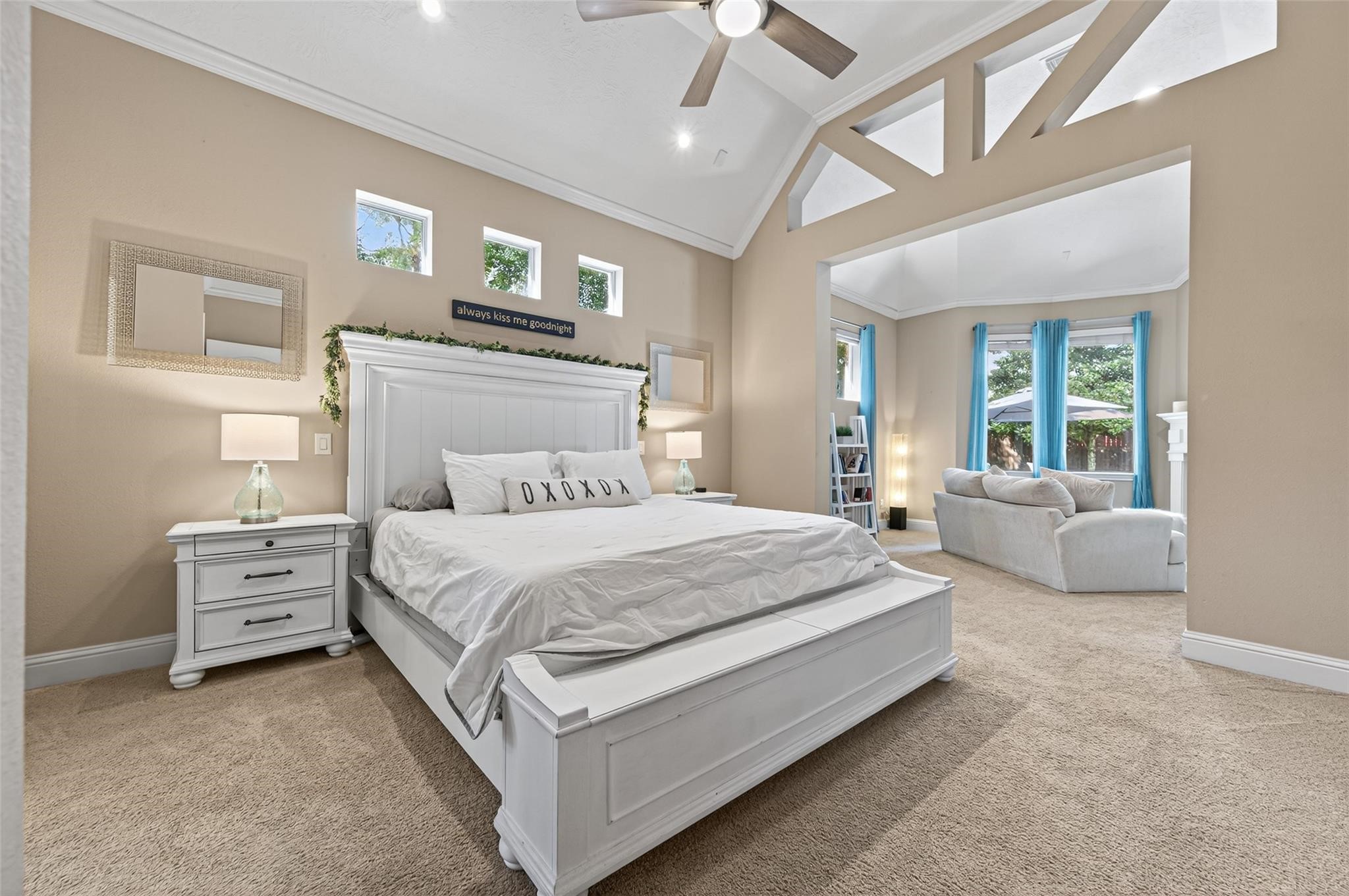 2007 Cliff Manor Drive Conroe, TX 77304 - Photo 15 of 35 a bedroom with bed and window